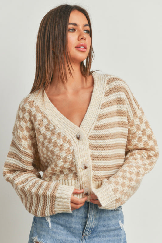 Butter Cream Cardigan Sweater
