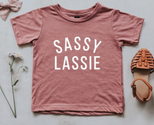 Baby/Kids Sassy Lassie Tee